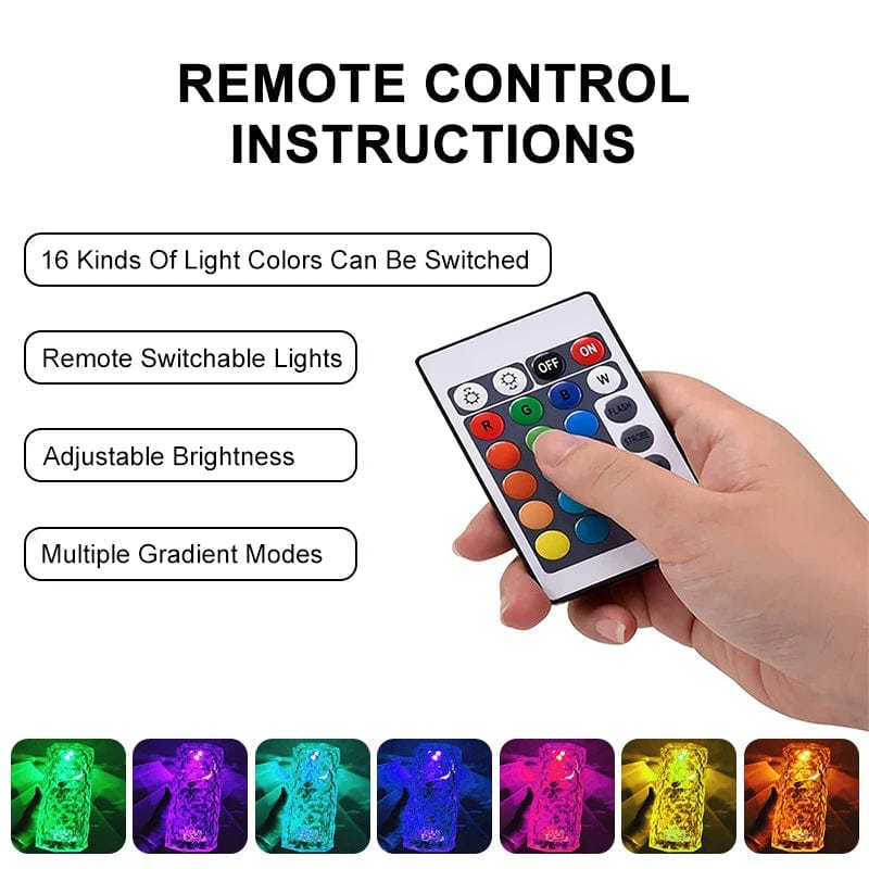 LED Crystal Touch Lamp