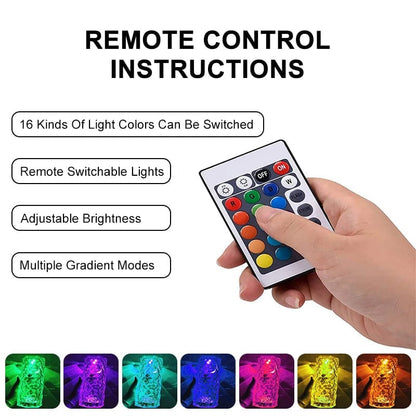 LED Crystal Touch Lamp